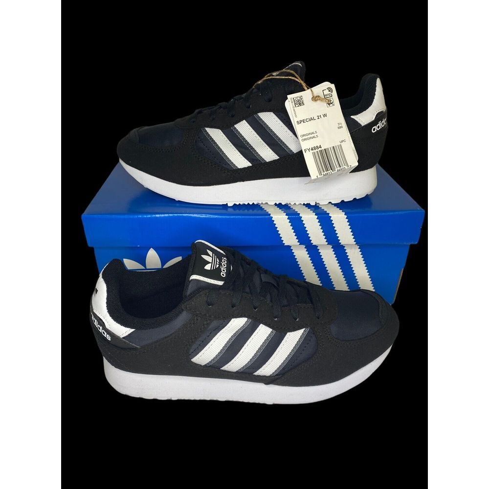 Adidas Originals Women's Size 5 Special 21 W Athletic Shoes FY4884 Black White